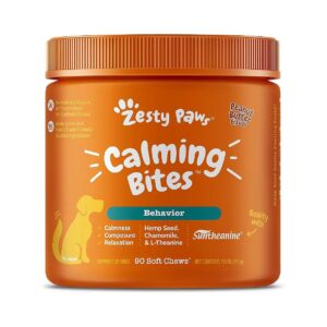 Peanut Butter Calming Chews for Small, Medium, and Large Dogs