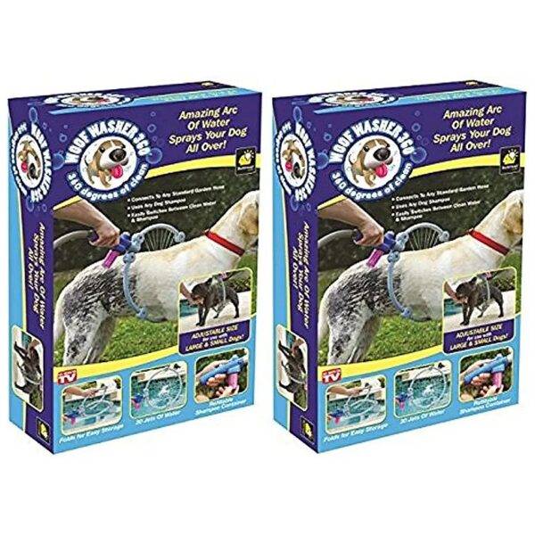 Perfect Dog Washing Station 2 Pack for Large Small Breeds Simple Secure Attach Hose