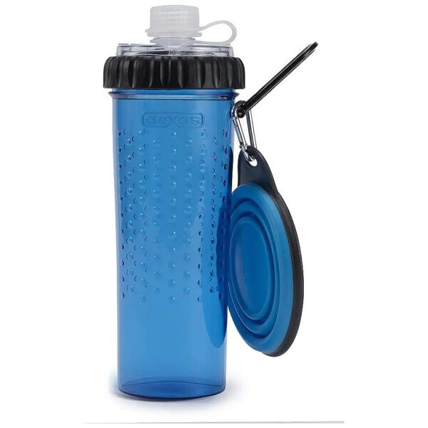 Perfect for Pet Traveler 12 Oz Dual Chambered Hydration and Snack Bottle