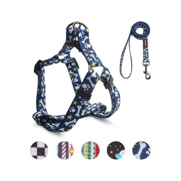 Perfect for Walking Small Medium Large Breed Dogs Adjustable Heavy Duty Harness Leash Set