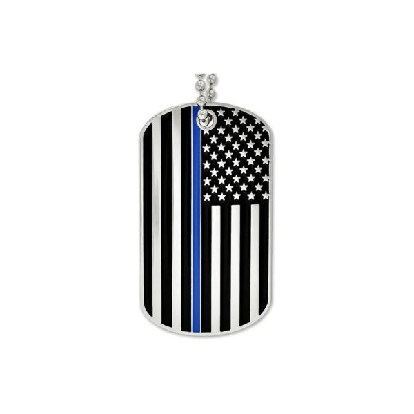 Personalized Law Enforcement Engravable Dog Tag Keepsake Gift