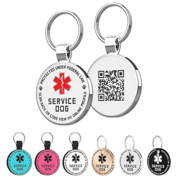 Personalized Pet ID Tag with Location Tracking, No Activation Fees or Subscription Plans