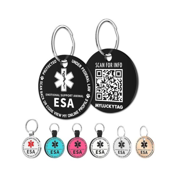 Personalized Pet Tag with Emergency Contact and Location Alert System for Reliability