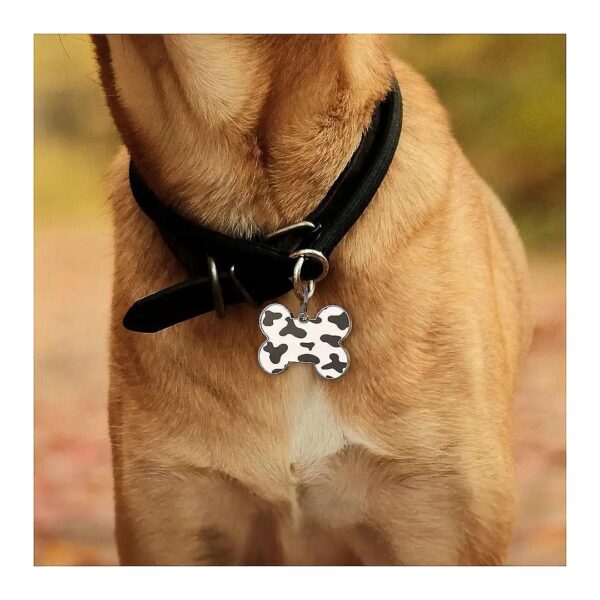 Personalized Small Dog ID Tag with Modifiable Online Pet Profile