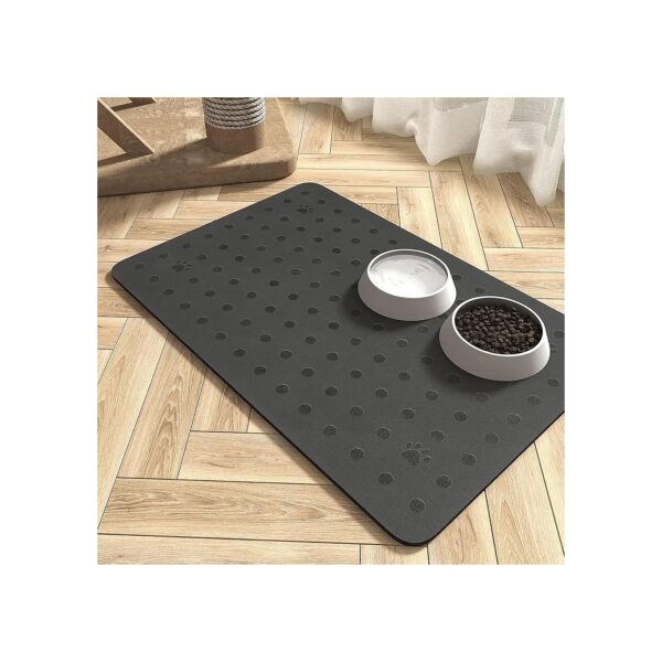 Pet Accessories Dog Supplies for Food and Water Feeding with Absorbent and Durable Mat