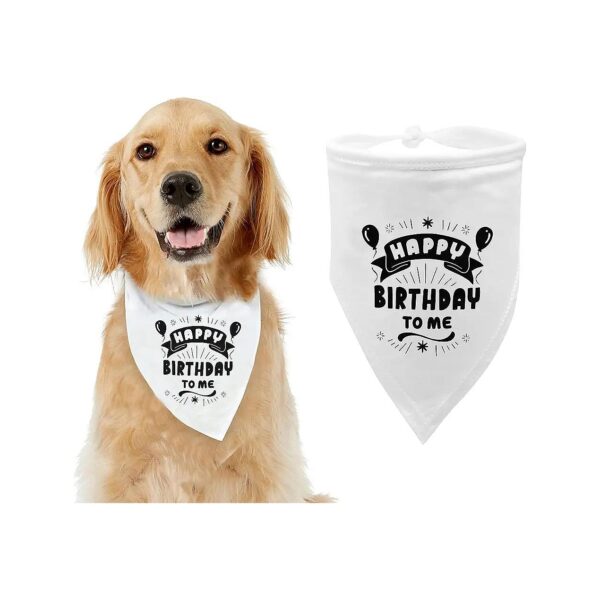 Pet Accessories for Dog Lovers - Cute and Adorable Happy Birthday Bandanas