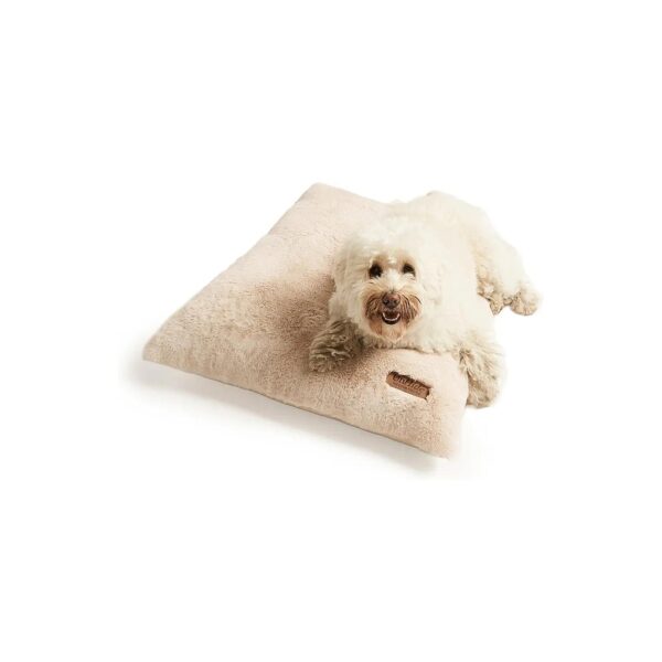 Pet Anxiety Solutions with Large Faux Fur Dog Pillow and Machine Washable Cover