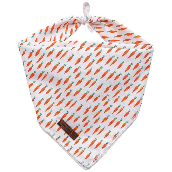 Pet Apparel Carrot Dog Bandanas Triangle Bibs Scarf Accessories for Small Cats and Dogs