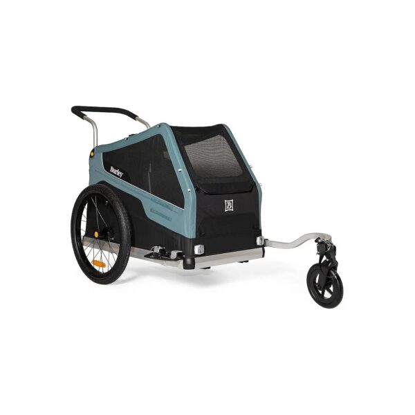 Pet Bike Trailer with Convertible Design for Training and Travel