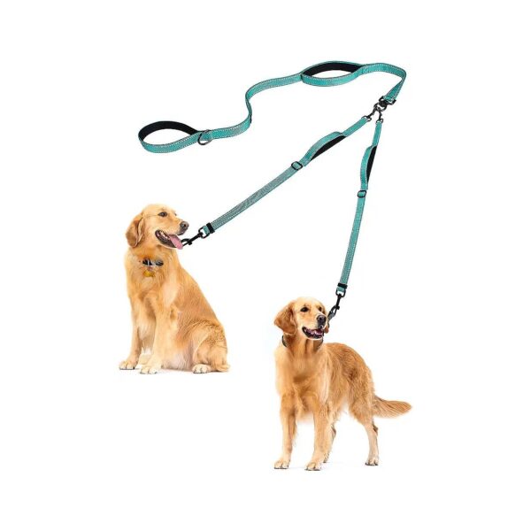 Pet Bonus Double Dog Leash with Ultimate Comfort and Convenience for Pet Owners