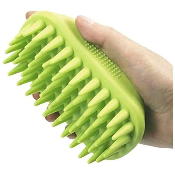 Pet Brush for Long & Short Hair Medium Large Pets Dogs Cats, Green Color