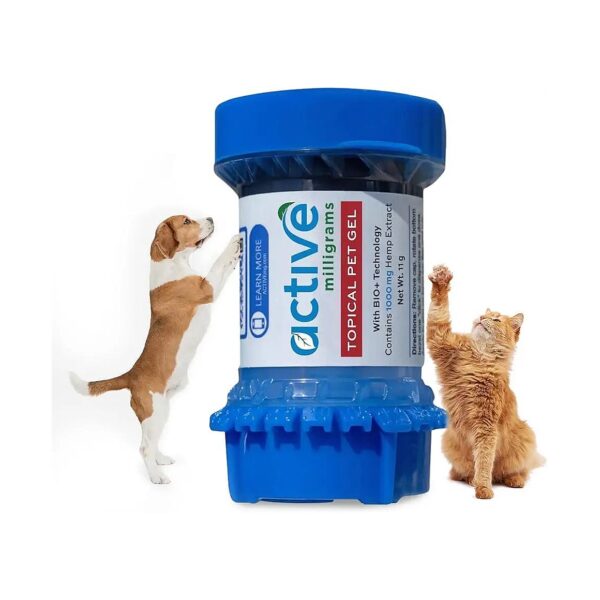 Pet Calming Gel with High Potency Hemp Extract for Dog and Cat Anxiety Relief