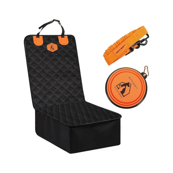 Pet Car Seat Cover for Dogs with Anti-Slip and Scratch-Proof Materials