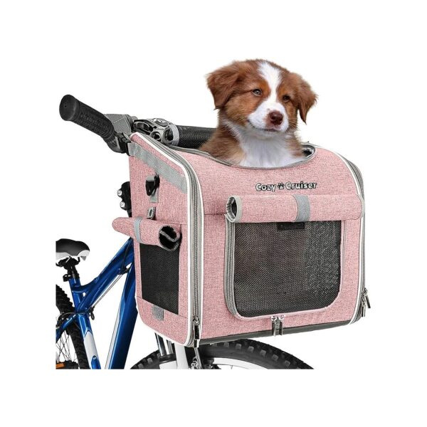 Pet Carrier Backpack for Small Dogs and Cats with 4 Mesh Windows