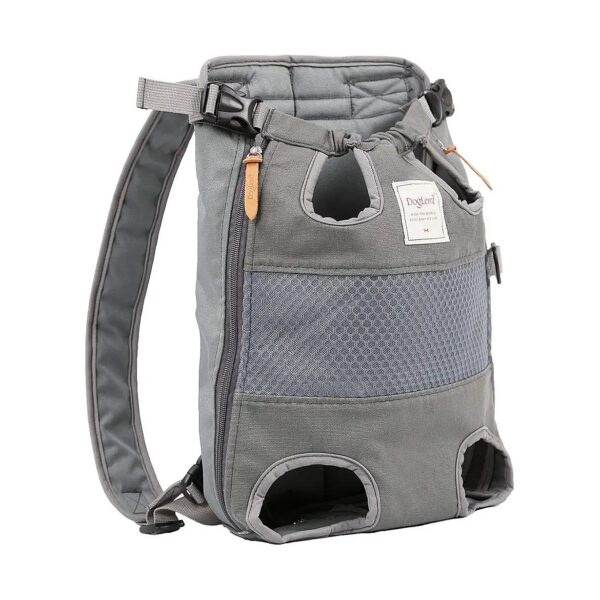 Pet Carrier Backpack for Small Medium Large Dogs with Breathable Canvas Mesh