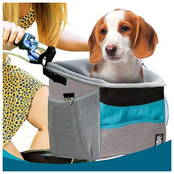 Pet Carrier Bag for Dogs and Cats with Comfy Padded Shoulder Strap and Adjustable Size