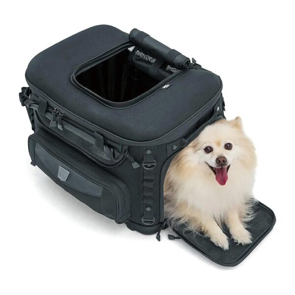 Pet Carrier Crate for Luggage Rack or Passenger Seat with Pet Weight Capacity 20lbs