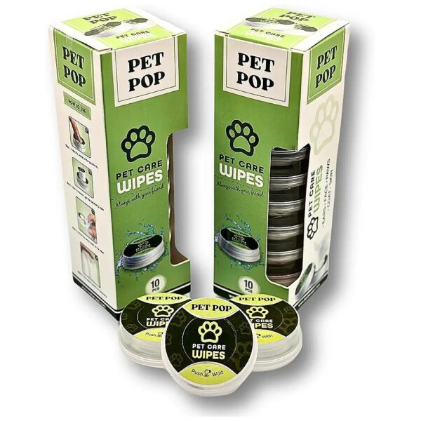 Pet Cleaning Wipes for Dogs Including Body Paw and Butt, Sulfate-Free and Gentle