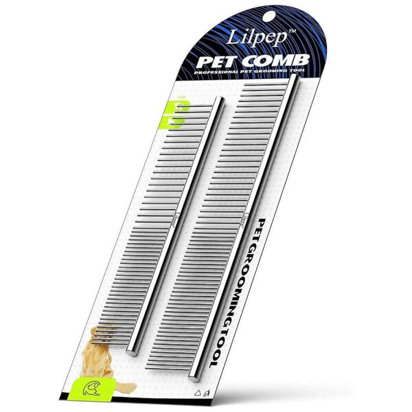 Pet Combs for Grooming, Massaging, and Skin Care