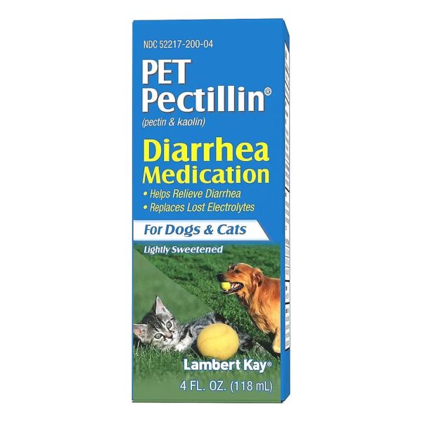 Pet Diarrhea Relief Medication for Dogs and Cats with Electrolyte Replenishment