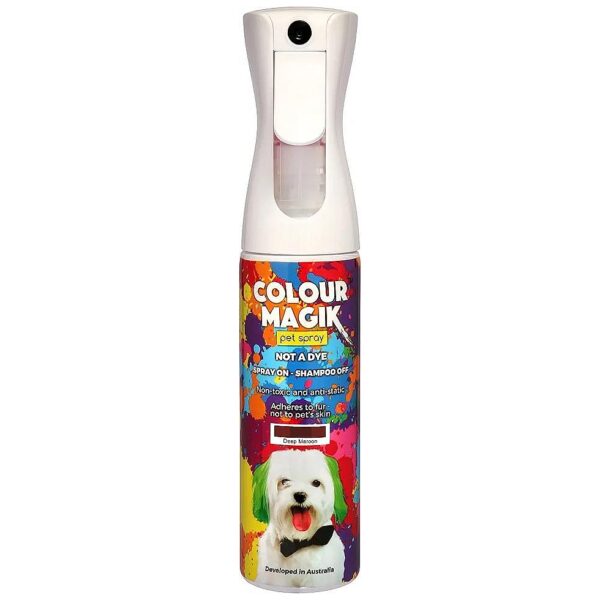 Pet Dog Hair Spray Temporary Color Paint for Dogs 280ml Propellant Free