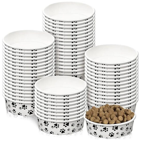 Pet Food and Water Bowls for Small Medium Breed Dogs