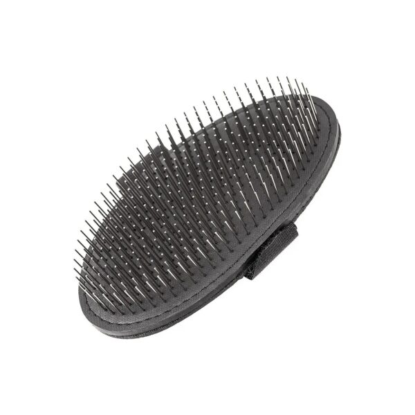 Pet Grooming Brush for Wired or Curly Coats with Compact 13cm Length