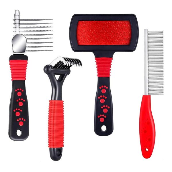 Pet Grooming Dematting Comb for Thick and Long Hair