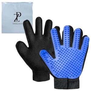 Pet Grooming Gloves for Dogs, Cats, Rabbits, and Horses with Long and Short Hair