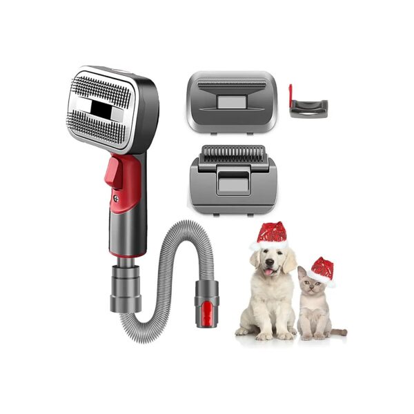 Pet Grooming Kit for Dyson Vacuum for Smoother, Healthier Coats