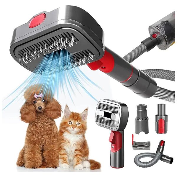 Pet Grooming and Brush Attachment Kit for Dyson Vacuum for All Kinds of Animals