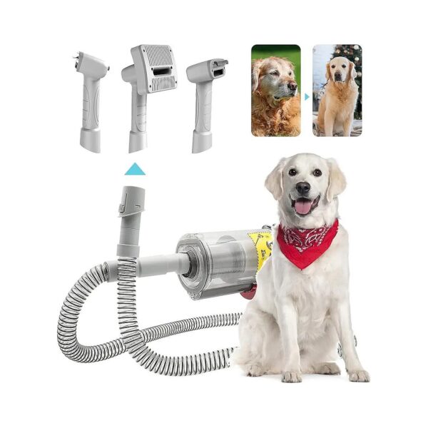 Pet Grooming and Shedding Kit for All Vacuum Brands and Types