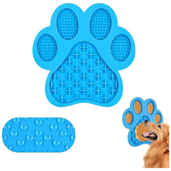 Pet Grooming and Training Mat with Suction Cups and Silicone Material for Cats and Dogs