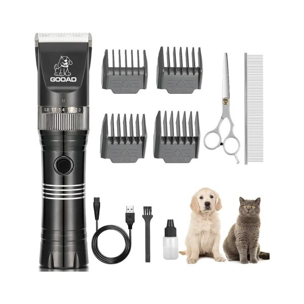 Pet Hair Clippers for Thick Coats Small and Large Dogs Cats Grooming