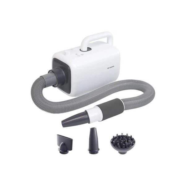 Pet Hair Dryer with Adjustable Speed and Temperature Control