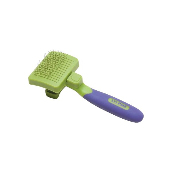 Pet Hair Remover Brush for Small Dogs and Puppies with Easy Cleaning Design