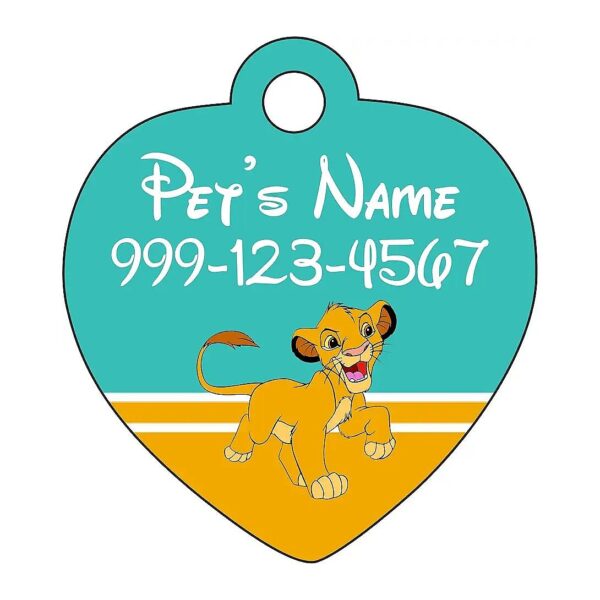 Pet ID Tag for Dogs and Cats with Customization Options and Fast Shipping