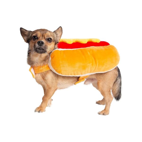 Pet Krewe Halloween Costume for Small Cats and Dogs Hot Dog