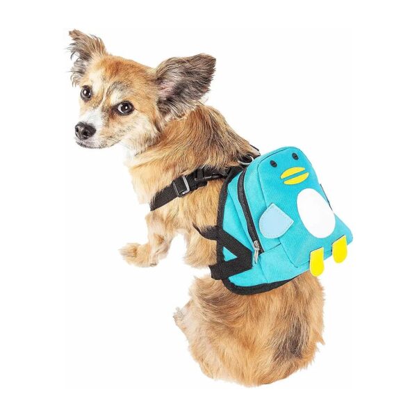 Pet Life Dog Backpack with Adjustable Straps and Large Storage Space