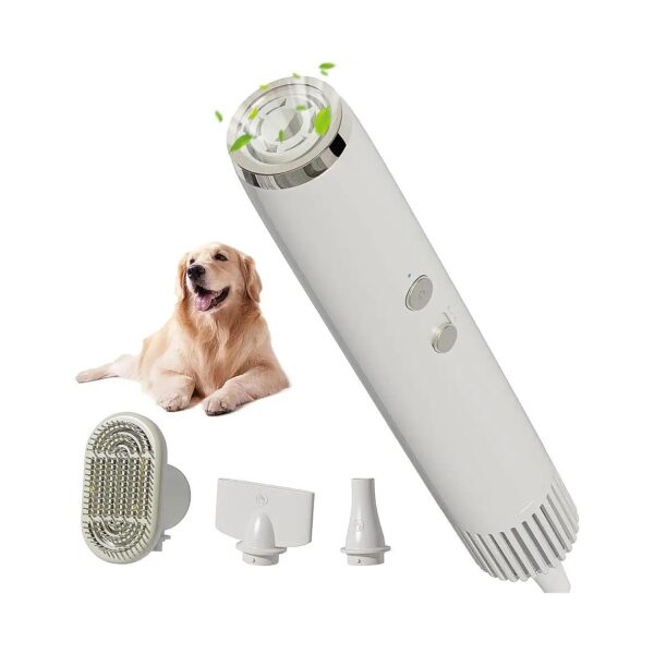 Pet Marvel Dog Dryer for Grooming with Thermostatic Control and Three Nozzles