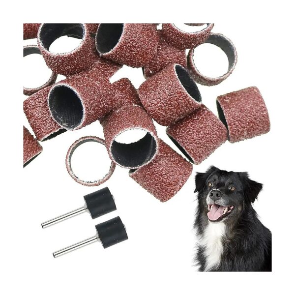 Pet Nail Care Essentials 26 Pack Replacement Kit for Dog Nail Grinder