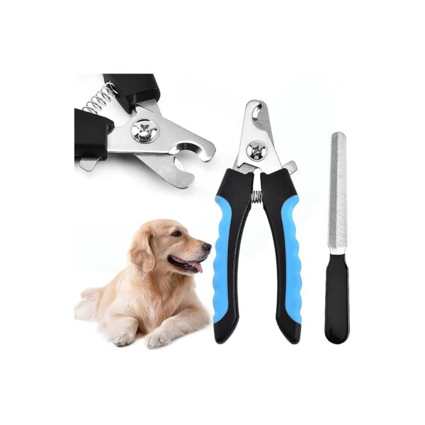 Pet Nail Clippers and Trimmers for Small Medium and Large Breeds with Quick Safety Guard