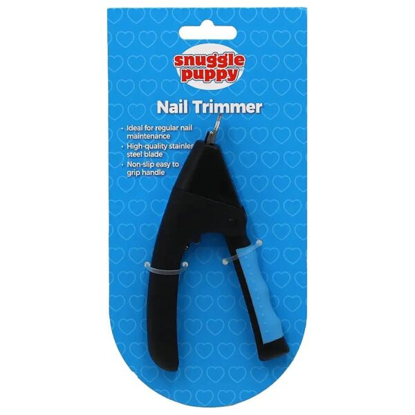 Pet Nail Trimmer with Stainless Steel Blade for Comfort