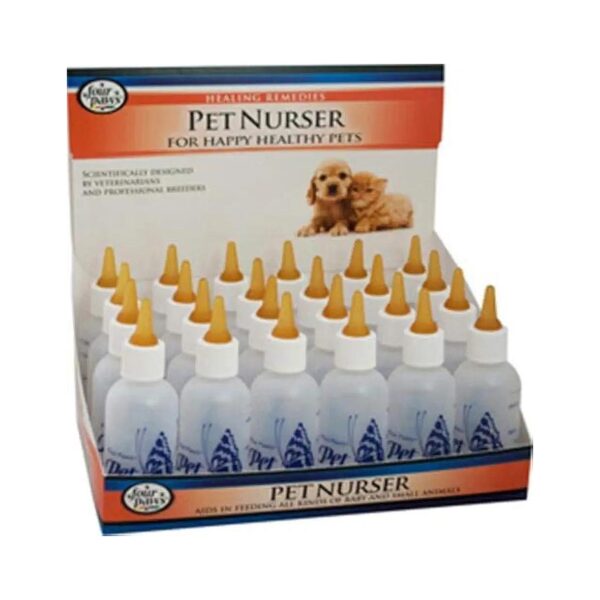 Pet Nurser Bottles For All Small Animals 24 Pack 2 Ounce