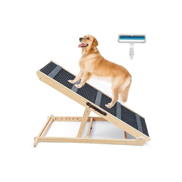 Pet Ramp for Small and Older Dogs with Adjustable Height