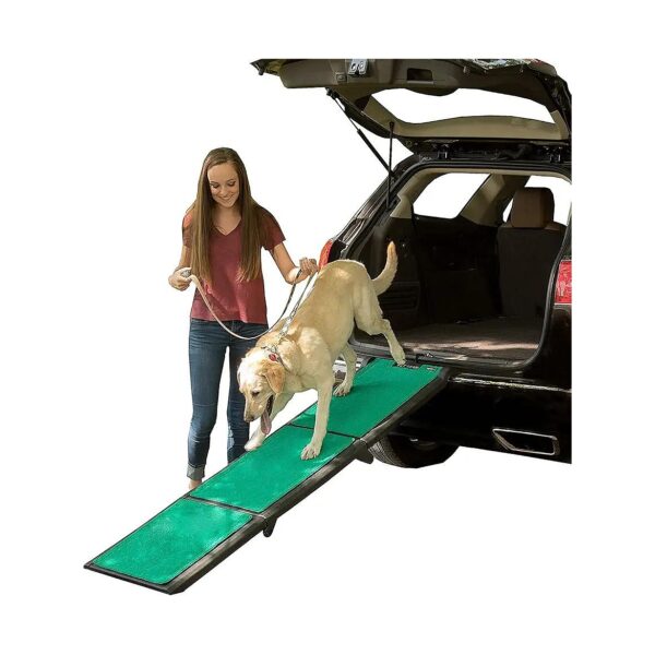 Pet Ramp with Built-in Handle for Easy Transport and Storage