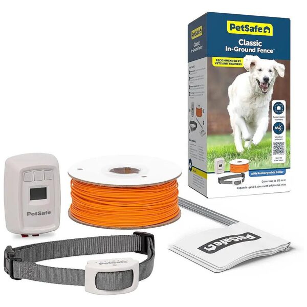 Pet Safety System for Dogs and Cats with Expandable Coverage to 5 Acres