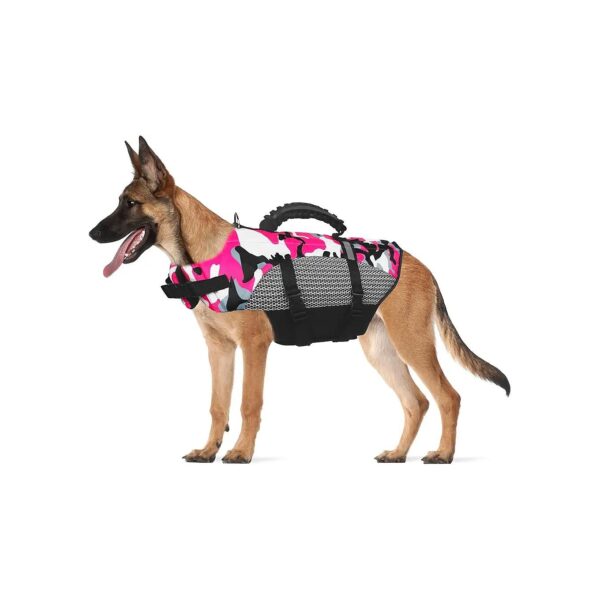 Pet Safety and Comfort UTF1 Dog Life Jacket XXL Reflective Materials and Rescue Handle