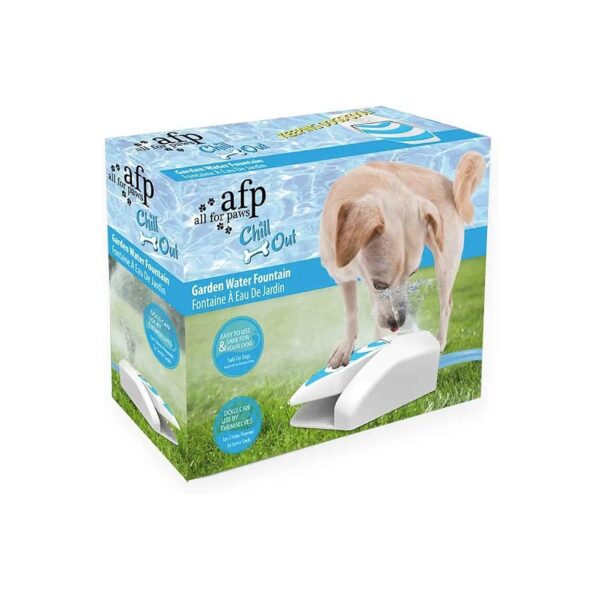 Pet Self-Waterers Interactive Pedal Design Dog Water Fountain for Outdoor Use