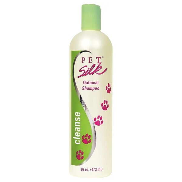 Pet Shampoo with Oatmeal for Hydrating Booming Coats 16 Oz